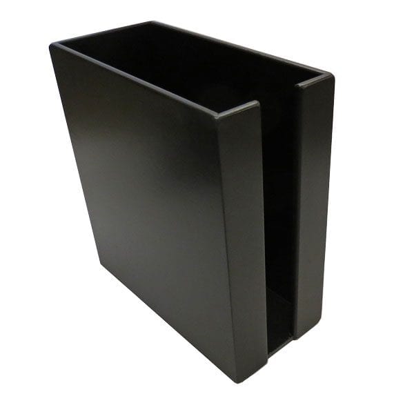 Black Painted Cup & Lid Holder 283x132x300