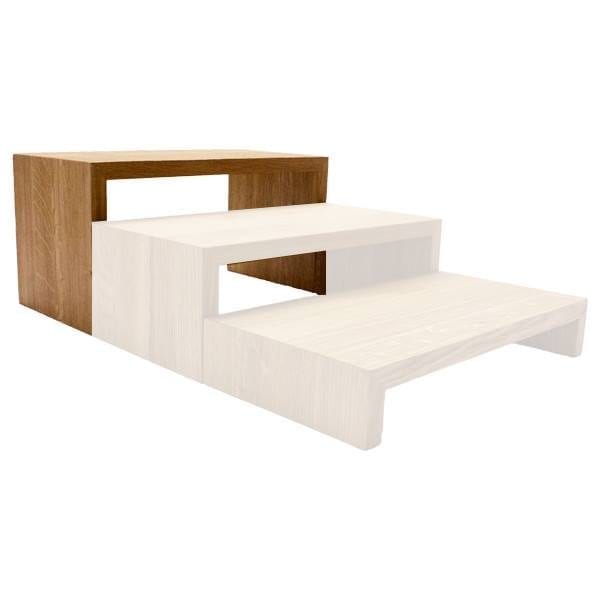 high oiled square oak riser high oiled square oak riser