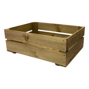 Shallow Rustic Crate 500x370x165