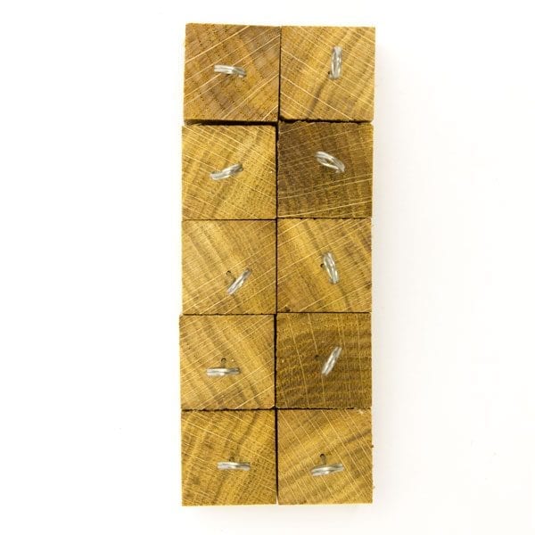 Ticket Holders Small Oak Oiled SET2 Ticket Holders Small Oak Oiled SET2