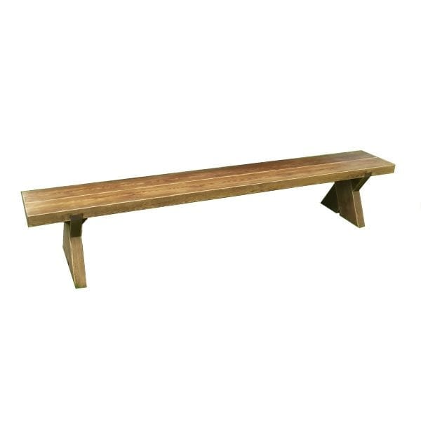 8ft Rustic Farmhouse Bench And, Rustic Wooden Benches Uk