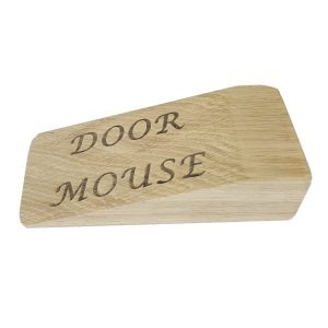 oak door mouse doorstop