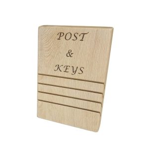 oak post and key tidy