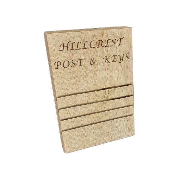 oak post and key tidy personalised oak post and key tidy personalised