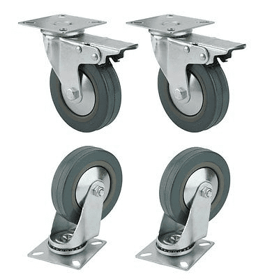 set of 4 casters