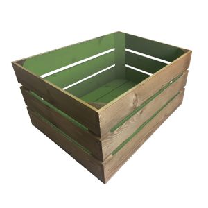 Tetbury Green colour burst crate 500x370x250
