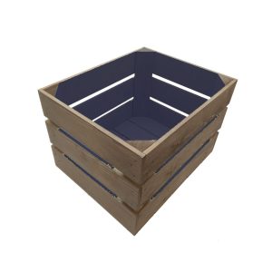 kingscote blue colour burst crate 300x370x250