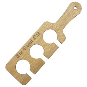 wine and beer glass paddle plain royal oak
