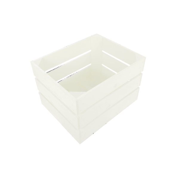 Burleigh Cream Painted Crate 300x370x250 Burleigh Cream Painted Crate 300x370x250