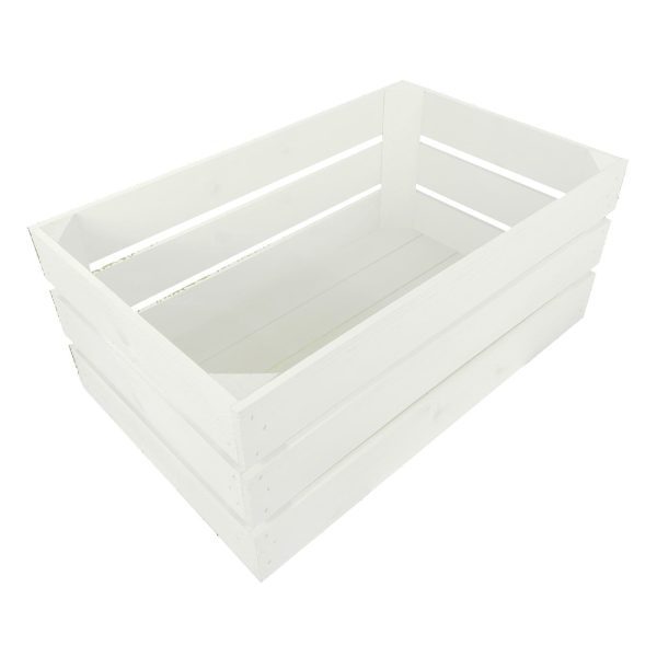 Burleigh Cream Painted Crate 600x370x250 Burleigh Cream Painted Crate 600x370x250