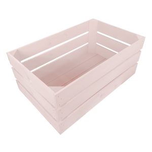 Cherrington Pink Painted Crate 600x370x250
