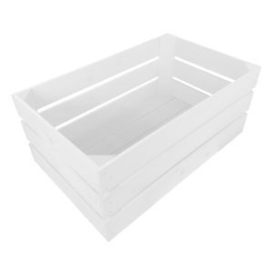 White Painted Crate 600x370x250