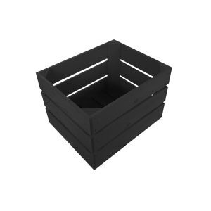 black Painted Crate 300x370x250