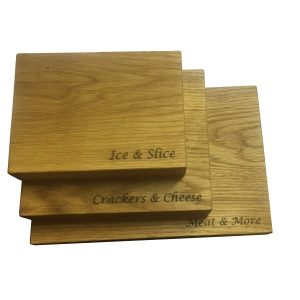 squared edge chopping board set without handles personalised squared edge chopping board personalised