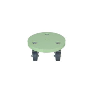 Tetbury Green small painted round pot stand 190Dx88
