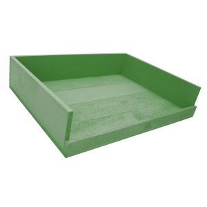Tetbury Green Painted Drop Front Tray 375x290x80