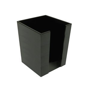 black painted ply napkin dispenser 200x200x200