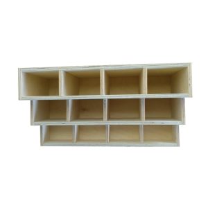 3 tier 12 compartment Condiment Unit top plain