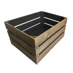 Black Colour Burst Crate 500x370x250