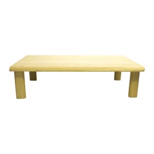 Lacquered Hewn Oak Table Riser 550x300x120
