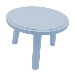 Nailsworth Blue Painted Pine Milking Stool 290Dx210
