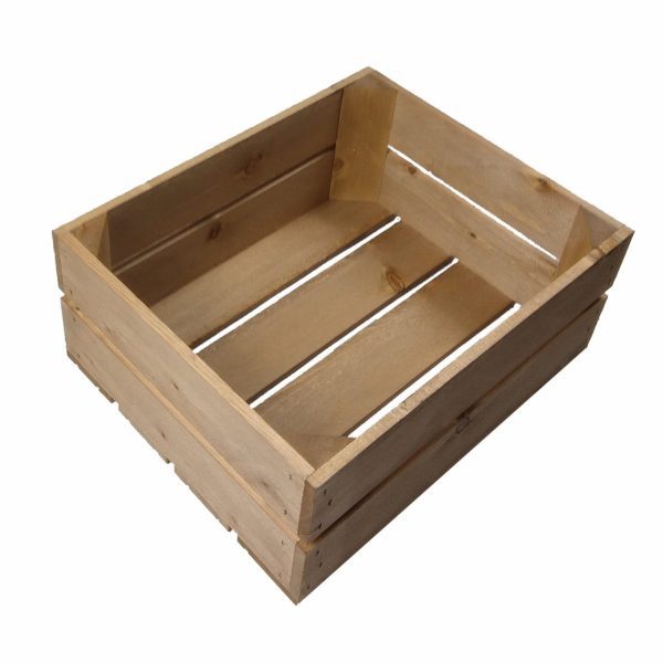 Light Oak 138mm GN12 Gastronorm rustic box display unit plain Light Oak 138mm GN12 Gastronorm rustic box display unit plain
