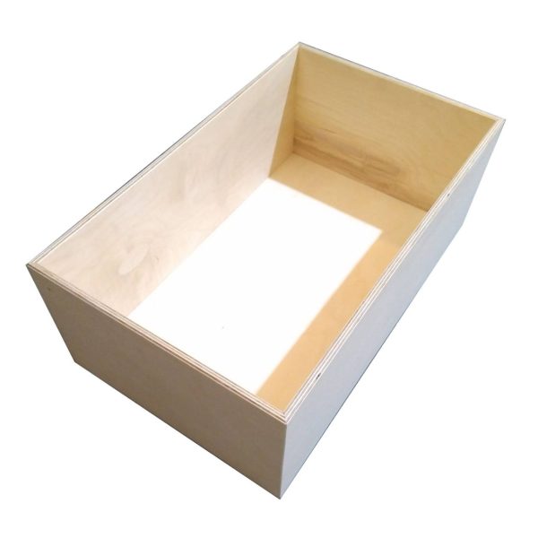 Natural 208mm GN11 Gastronorm ply box display unit plain Natural 208mm GN11 Gastronorm ply box display unit plain