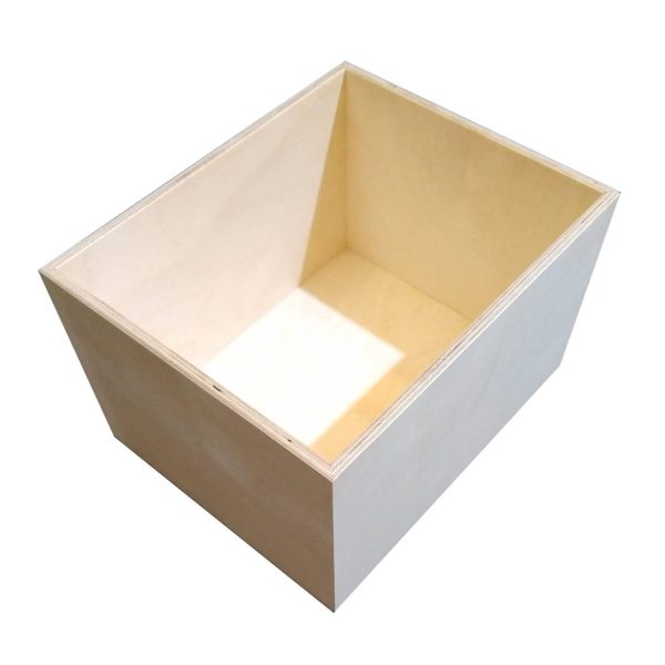 Natural 208mm GN12 Gastronorm ply box display unit plain Natural 208mm GN12 Gastronorm ply box display unit plain