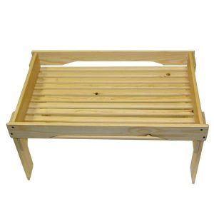 Natural GN1/1 Rustic Slatted Tray Riser 530x325x295