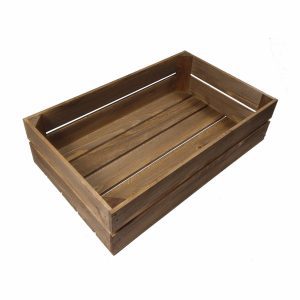 Rustic Brown 138mm GN11 Gastronorm rustic box display unit plain