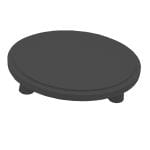 amberley grey Painted Pine Milking Stool 290Dx70