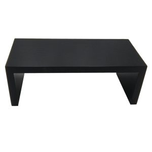 black 120mm painted square oak riser