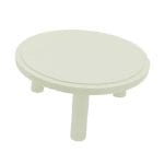 burleigh cream Painted Pine Milking Stool 290Dx140