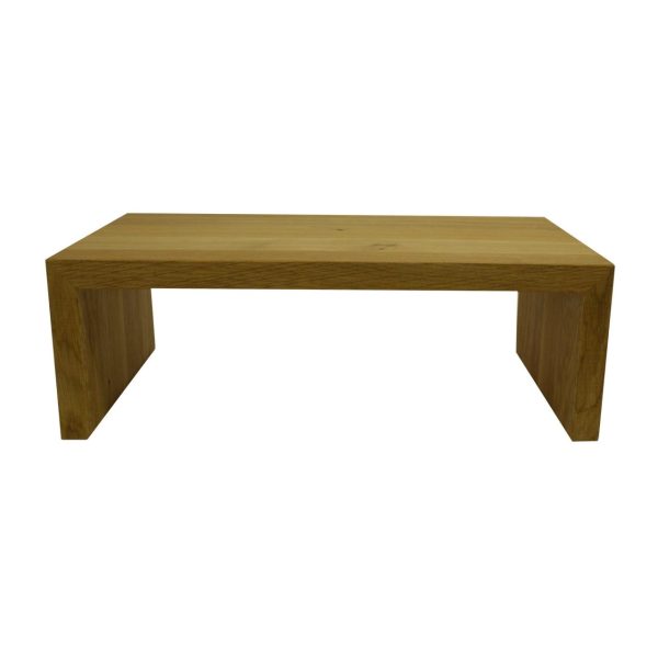 oiled 120mm square oak riser oiled 120mm square oak riser