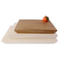 Rustic Tapered Edge Oak Chopping Board 250x170x34
