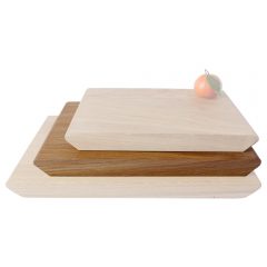 Rustic Tapered Edge Oak Chopping Board 300x200x34
