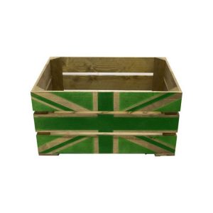 Rustic Green Jack Crate 500x370x250