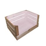 Cherington Pink colour burst drop front crate 500x370x250