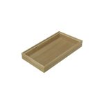 GN1/3 Natural ribbed oak stacker box 325x175x40
