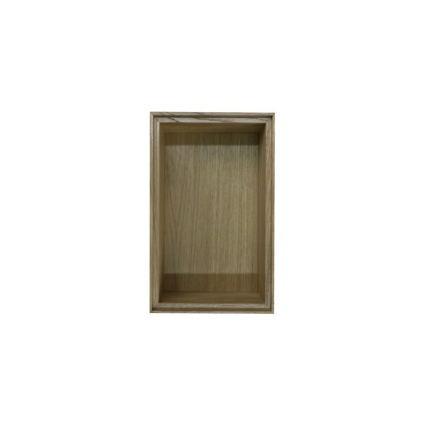 GN1/4 Natural ribbed oak stacker box 265x162x80 top view GN1/4 Natural ribbed oak stacker box 265x162x80 top view