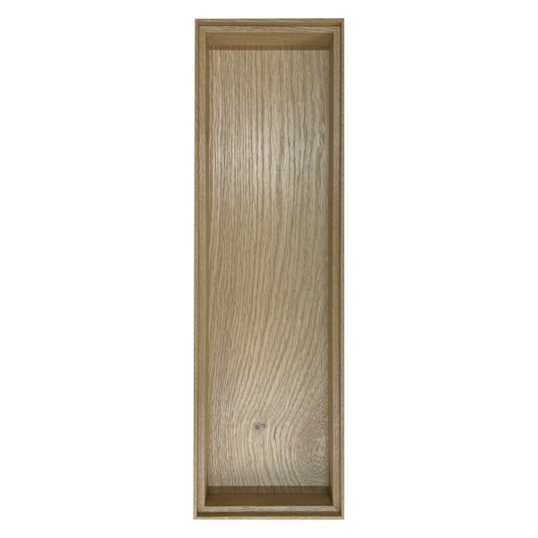 GN2/4 Natural ribbed oak stacker box 530x162x40 top view GN2/4 Natural ribbed oak stacker box 530x162x40 top view