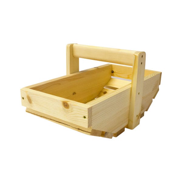 Small Rustic Garden Trug | The gardeners ideal helper | Ligneus UK