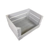 Gretton Grey 500mm Drop Front Painted Crate