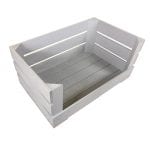 Gretton Grey 600mm Drop Front Painted Crate