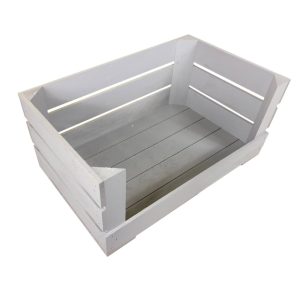 Drop Front Gretton Grey Crate 600x370x250