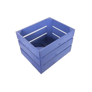 Kingscote Blue Painted Crate 300x370x250