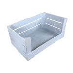 Nailsworth Blue Drop Front Painted Crate 600x370x250