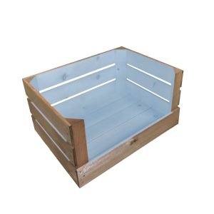 Drop Front Nailsworth Blue Colour Burst Crate 500x370x250