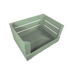 Tetbury Green 500mm Drop Front Painted Crate