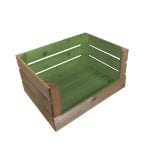 Tetbury Green colour burst drop front crate 500x370x250